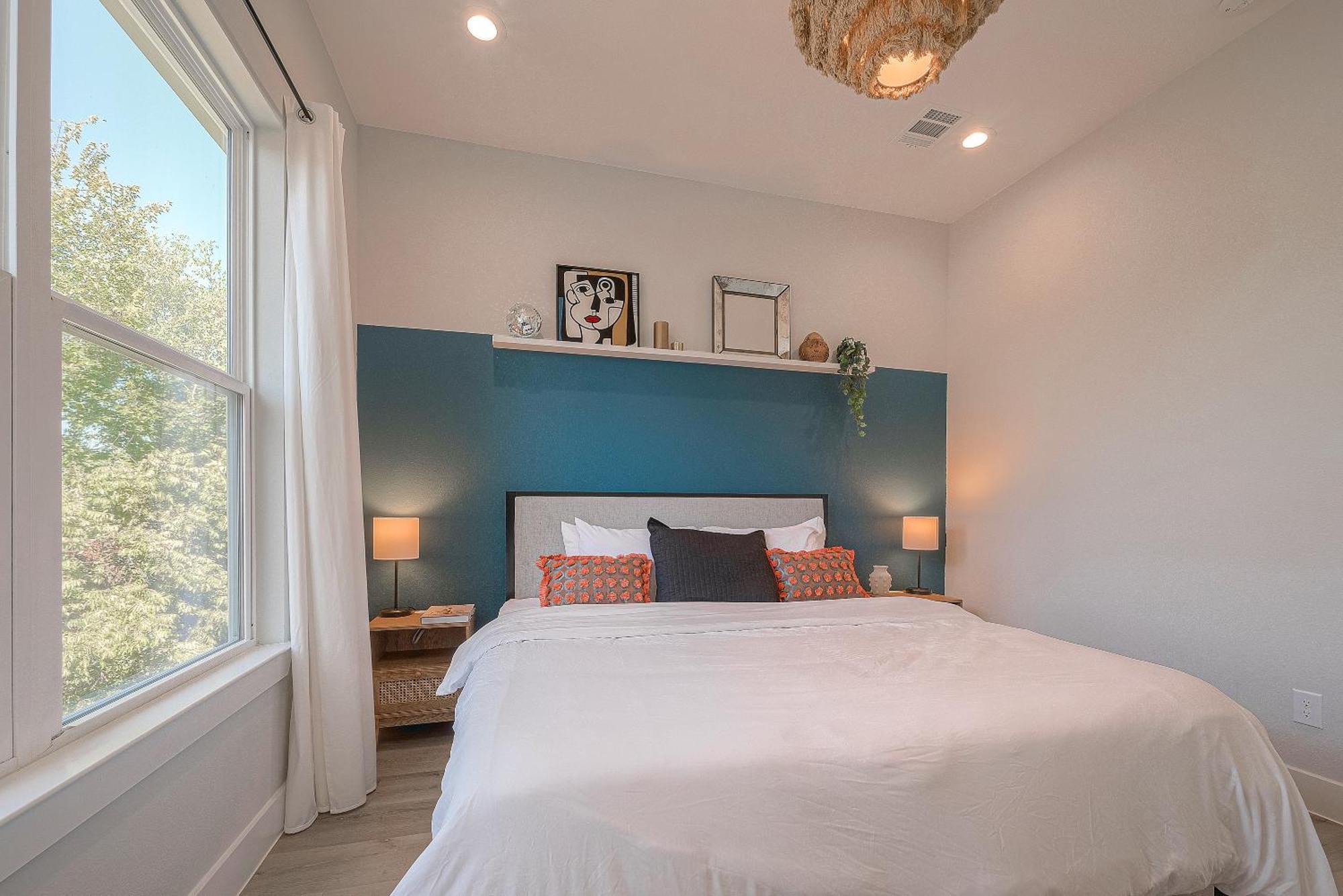 Modern Home Near Downtown With Fast Wifi, Bbq, Games & Ev Equipped! Houston Extérieur photo